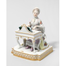 Meissen, Figure allegoriche - L'udito